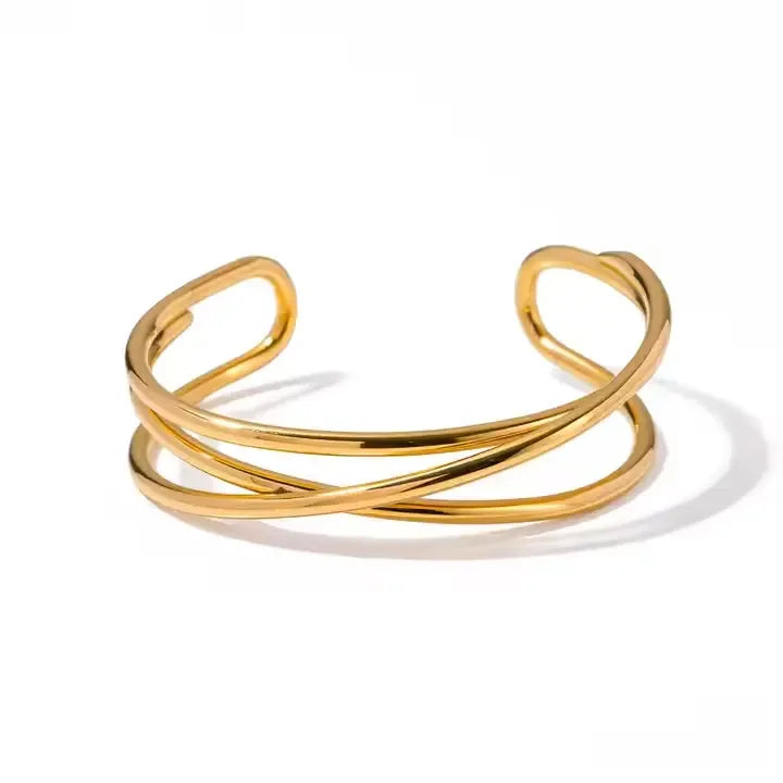 Giovanni Rossi x Velmont - 18K Gold Interlacing Layers - Velmont Jewelry