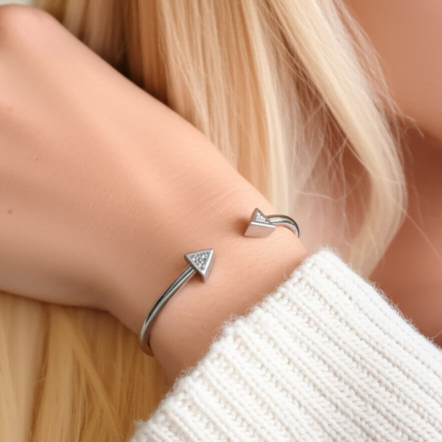 Aimée ("Beloved") by Juliette Clairmont - Stainless Steel Bracelet