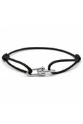 Bond of Trust - Stainless Steel Bracelet One Size (Adjustable) Black in Lebanon