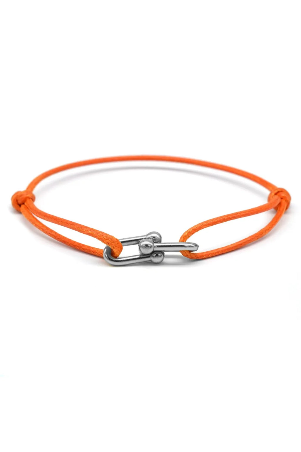 Bond of Trust - Stainless Steel Bracelet One Size (Adjustable) Orange in Lebanon
