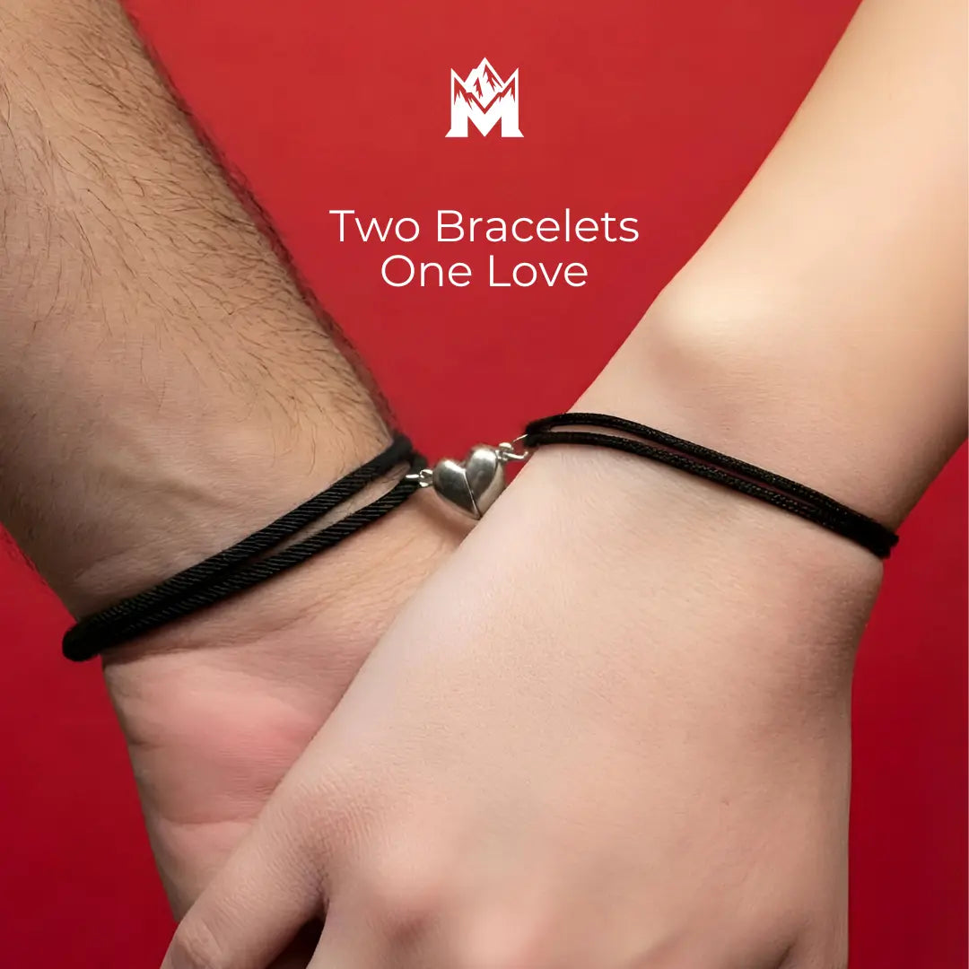 The Eternal Connection Set: Limited Valentine’s Edition - Stainless Steel Bracelets