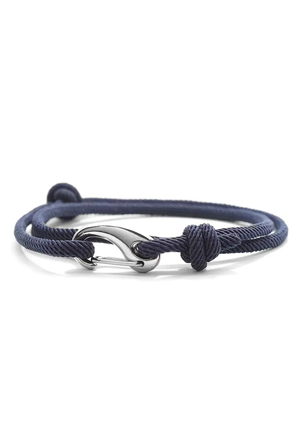 The Odyssey – Multi-Wrap Stainless Steel Bracelet One Size (Adjustable) Navy Blue in Lebanon