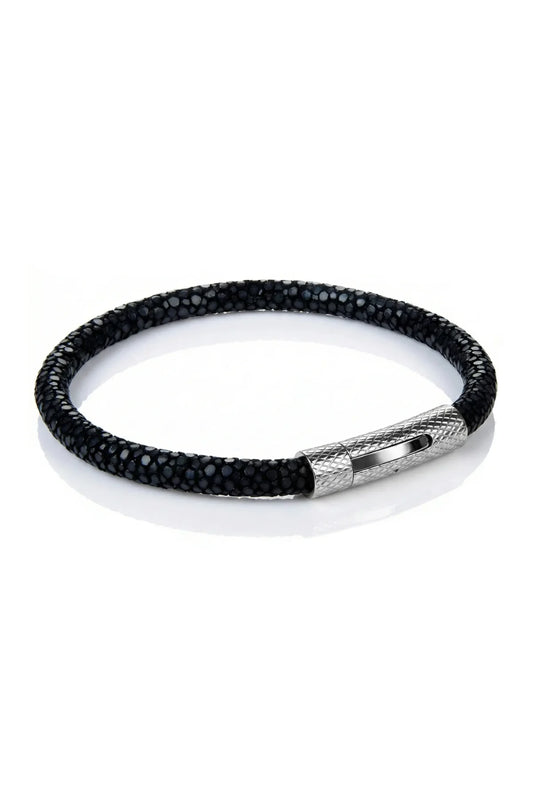 Stingray Leather Bracelet - The Classic - 100% Real Stingray Leather