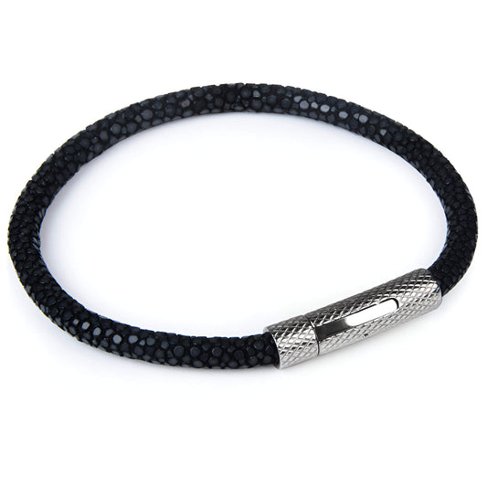Stingray Leather Bracelet - The Classic - 100% Real Stingray Leather