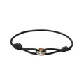 Trinity Bracelet - 18k Gold Coated One Size Black in Lebanon
