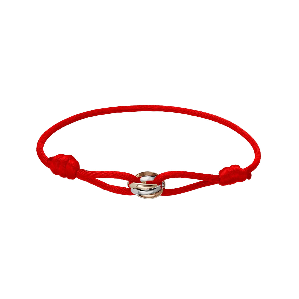 Trinity Bracelet - 18k Gold Coated One Size Vintage Red in Lebanon