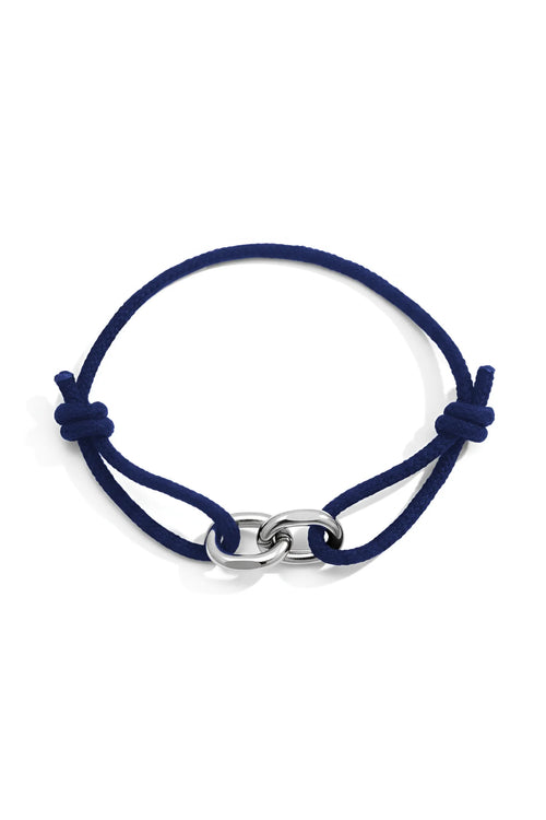 United - Stainless Steel Bracelet One Size (Adjustable) Navy Blue in Lebanon