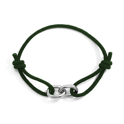 United - Stainless Steel Bracelet One Size Olive Green in Lebanon